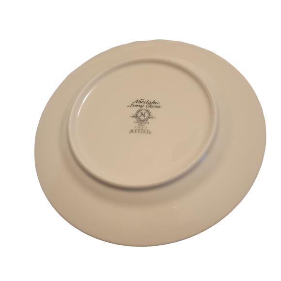 Noritake Ivory China Pattern Lexine 7007 Set of Three Dessert/Bread Vintage - Picture 3 of 7